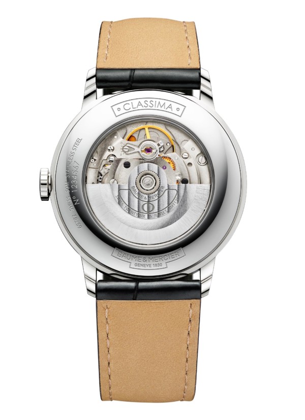 Classima 10216 dos back bracelet cuir noir
