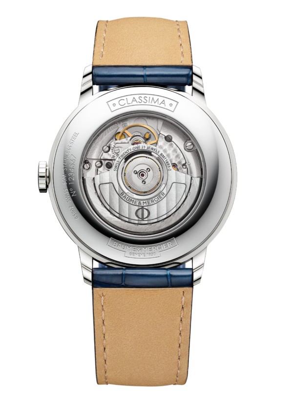 Baume et Mercier Classima 10272 back, automatic, dual time
