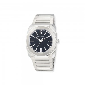 BVLGARI 41mm Stainless Steel Octo Solotempo Watch